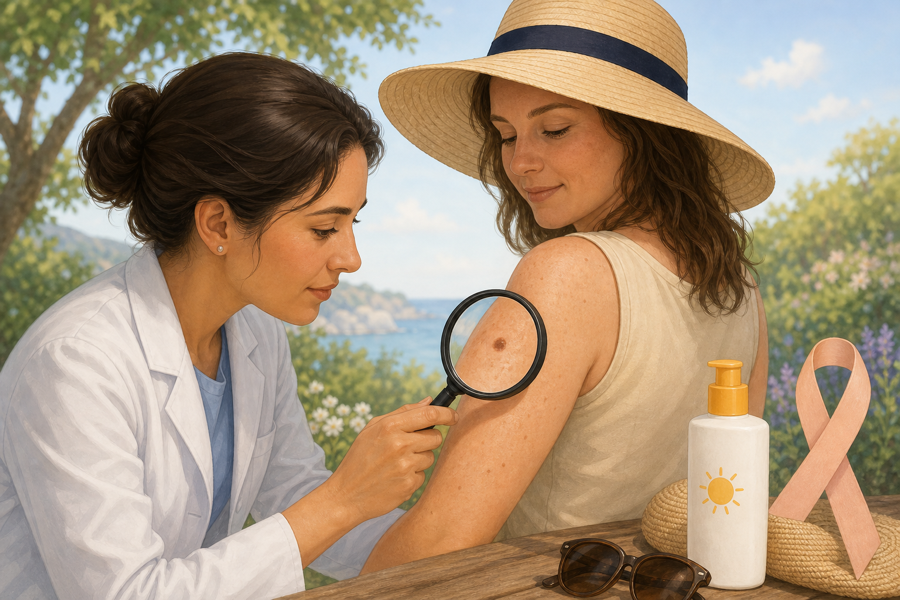 Skin illustration